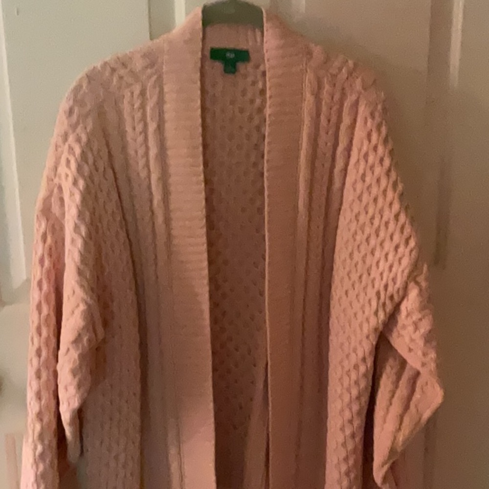 Very cozy pink sweater